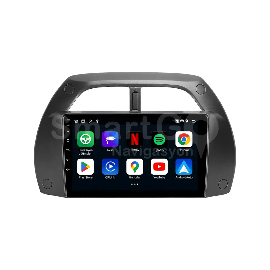 Toyota RAV4 Android Multimedya Sistemi (2001-2003) - 9 İnç
