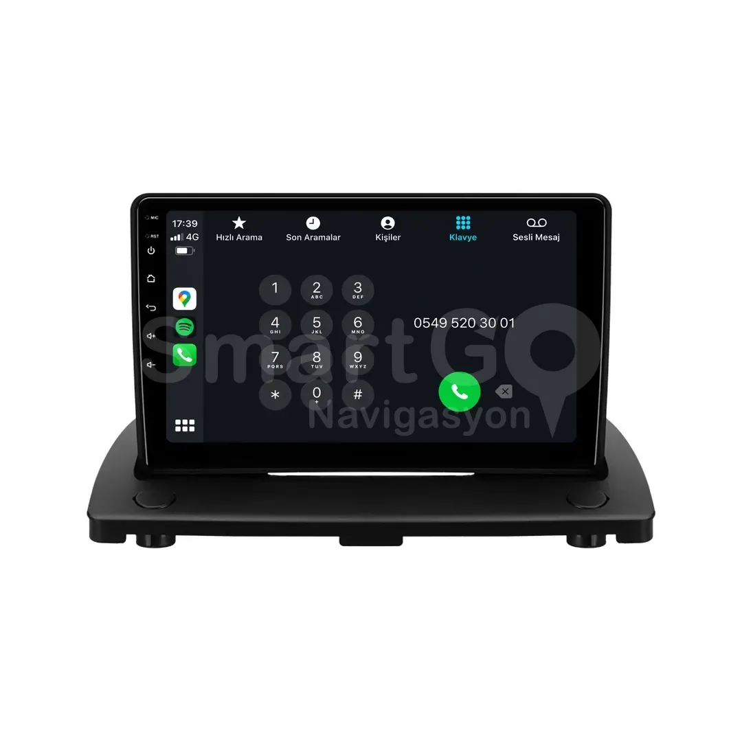 Volvo XC90 Android Multimedya Sistemi (2003-2013) - 9 İnç