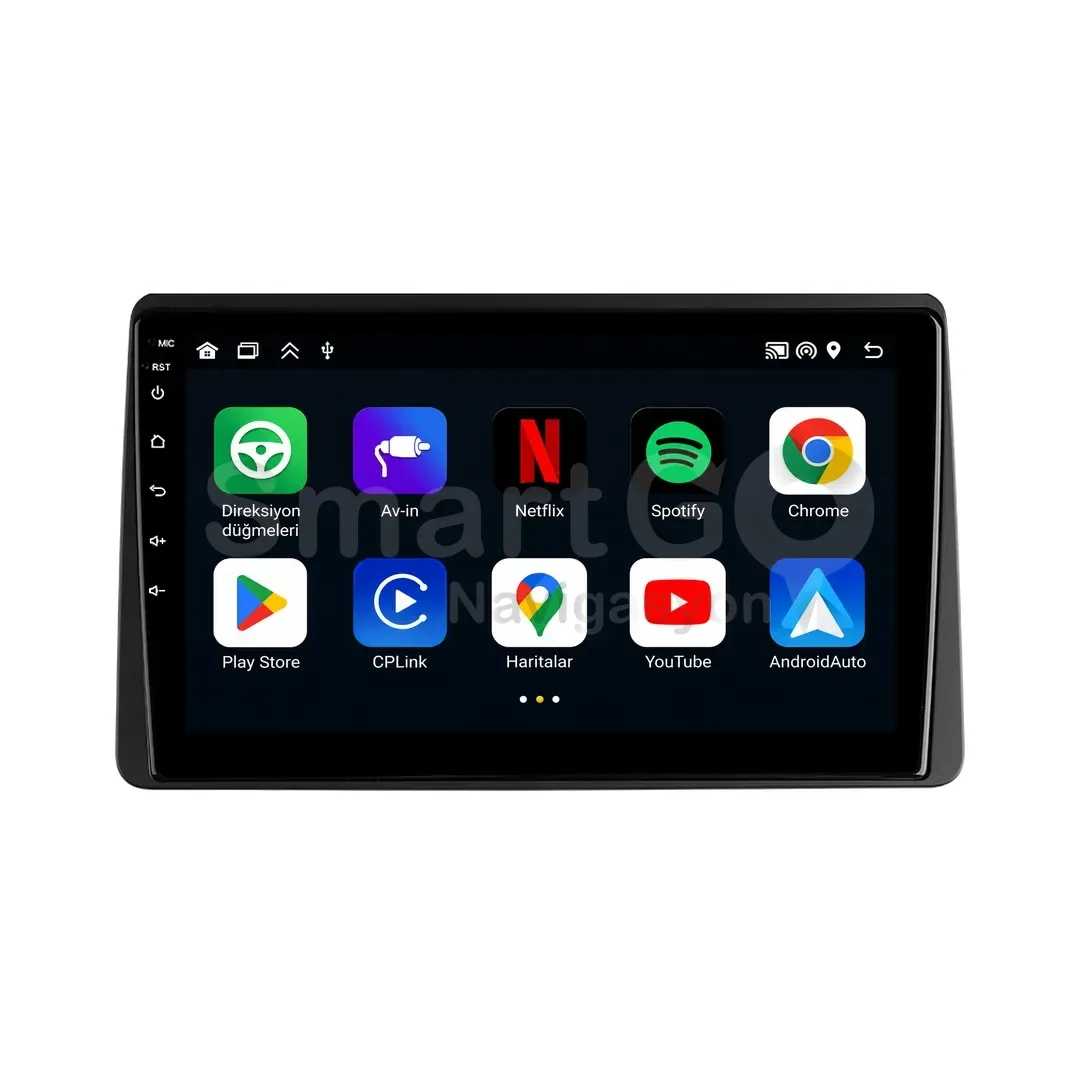 Dacia Duster Android Multimedya Sistemi (2018-2023) - 10 İnç