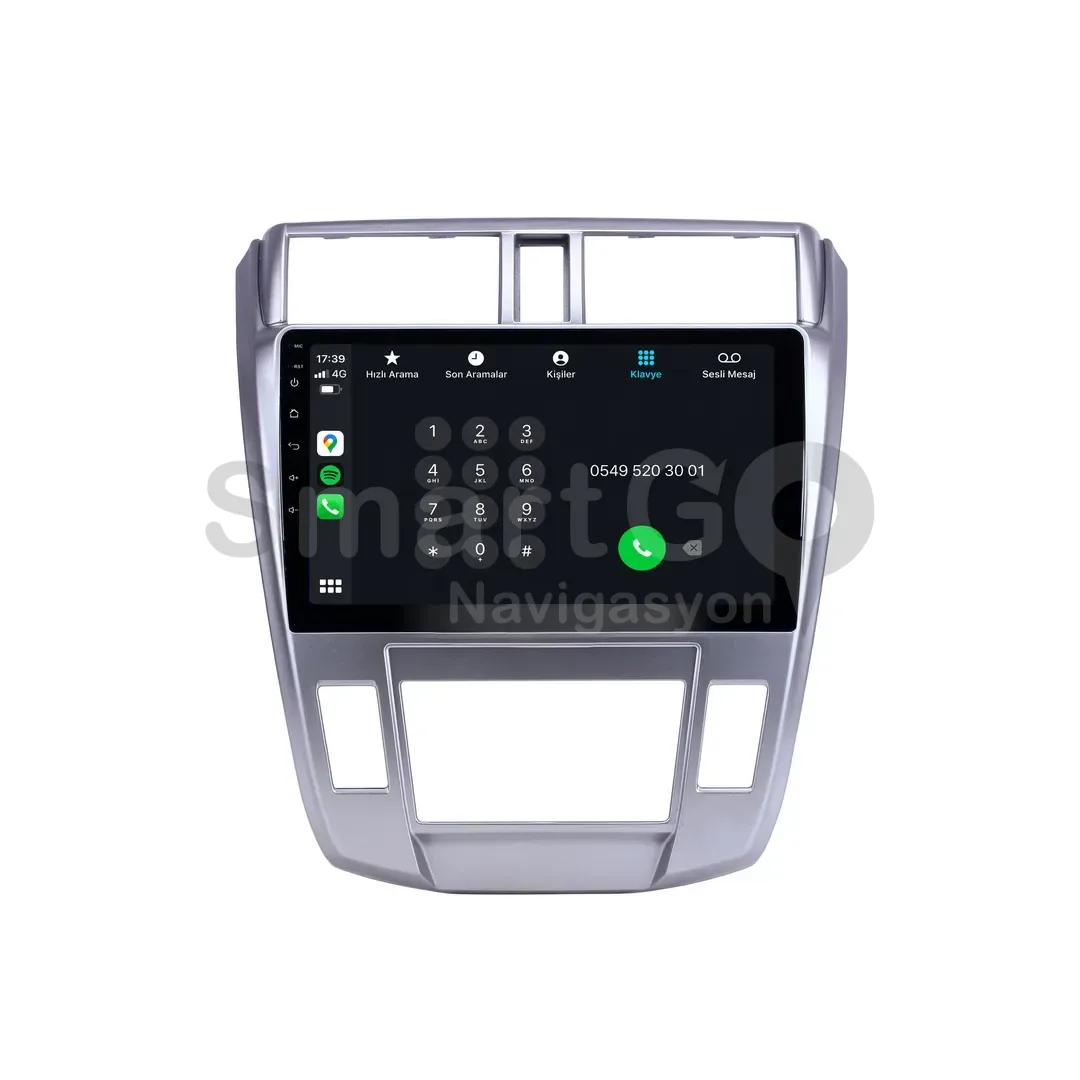 Honda City Android Multimedya Sistemi (2009-2012) - Dijital 10 İnç