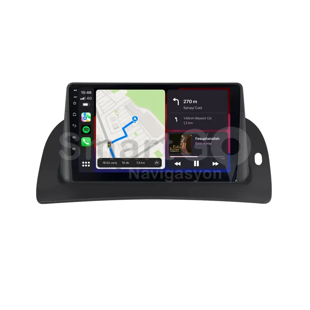 Renault Kangoo Multix Android Multimedya Sistemi (2019-2021) - 9 İnç