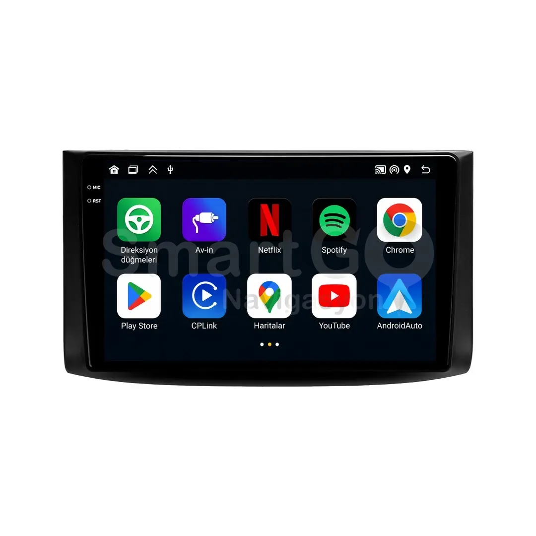 Chevrolet Aveo Android Multimedya Sistemi (2007-2012) - 9 İnç