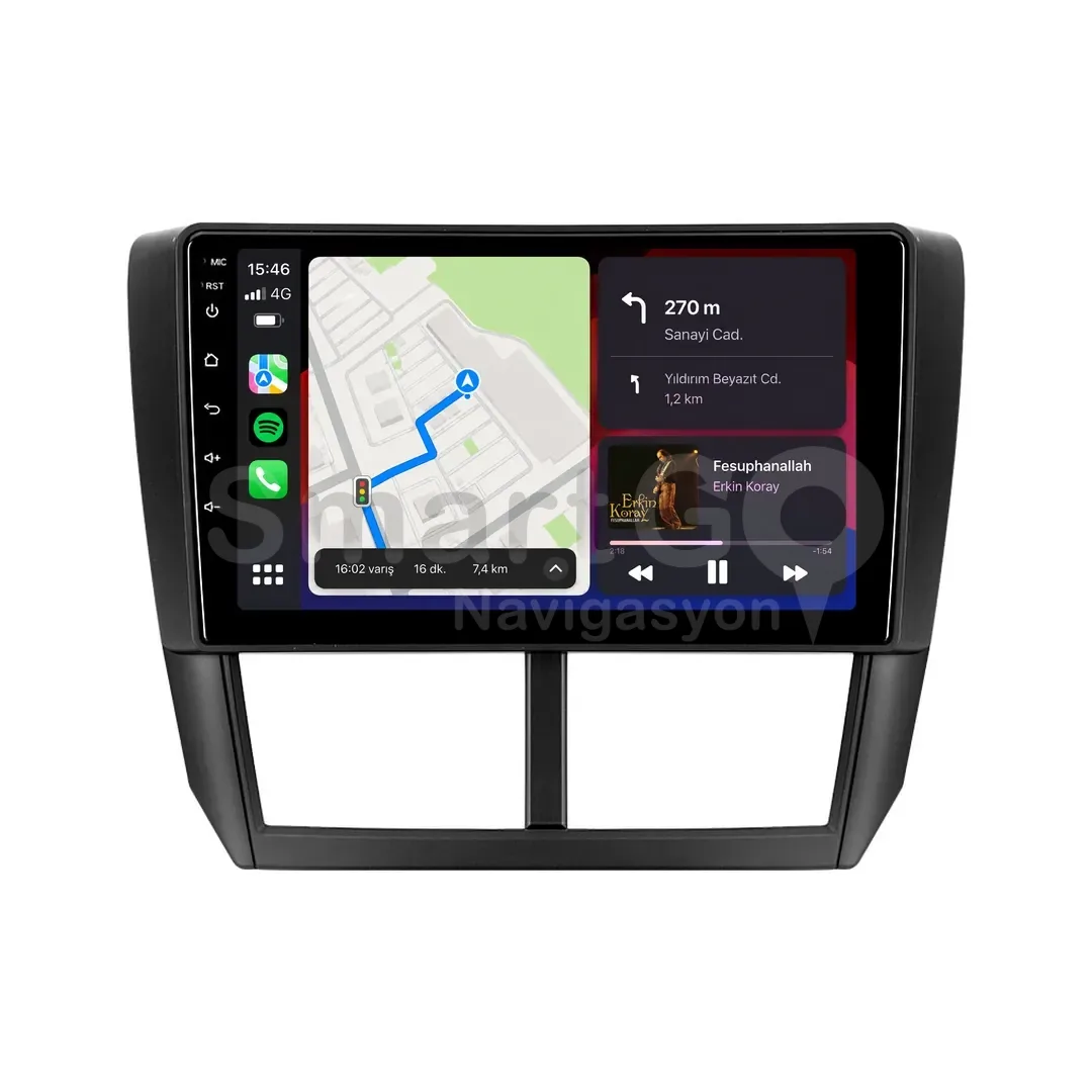 Subaru Forester Android Multimedya Sistemi (2008-2012) - 9 İnç