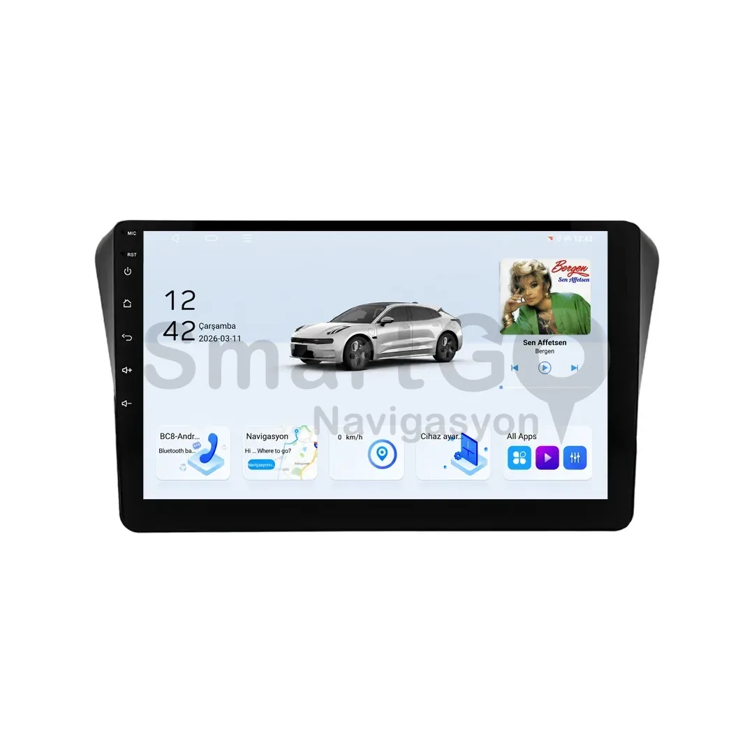 Nissan Micra Android Multimedya Sistemi (2019-2022) - 9 İnç