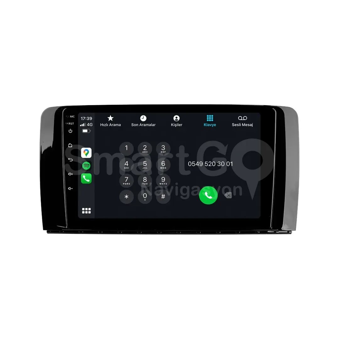 Mercedes R-Class Android Multimedya Sistemi (2006-2013) - 9 İnç