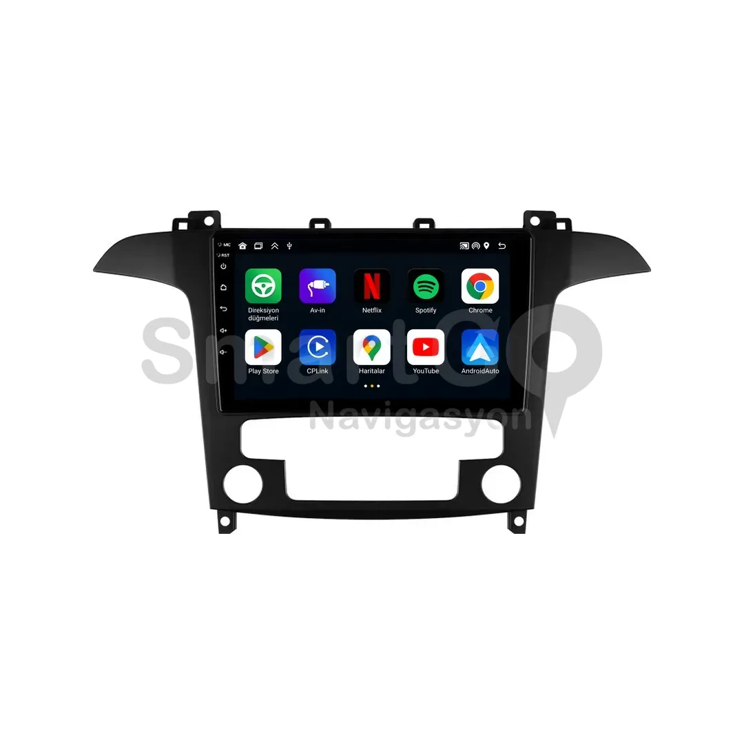 Ford S-Max Android Multimedya Sistemi (2007-2014) - Dijital 9 İnç
