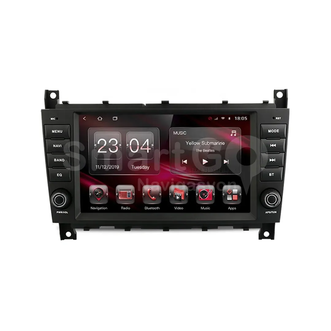 Mercedes C-Class W203 OEM 7.0 İnç Android Multimedya 4+64 GB