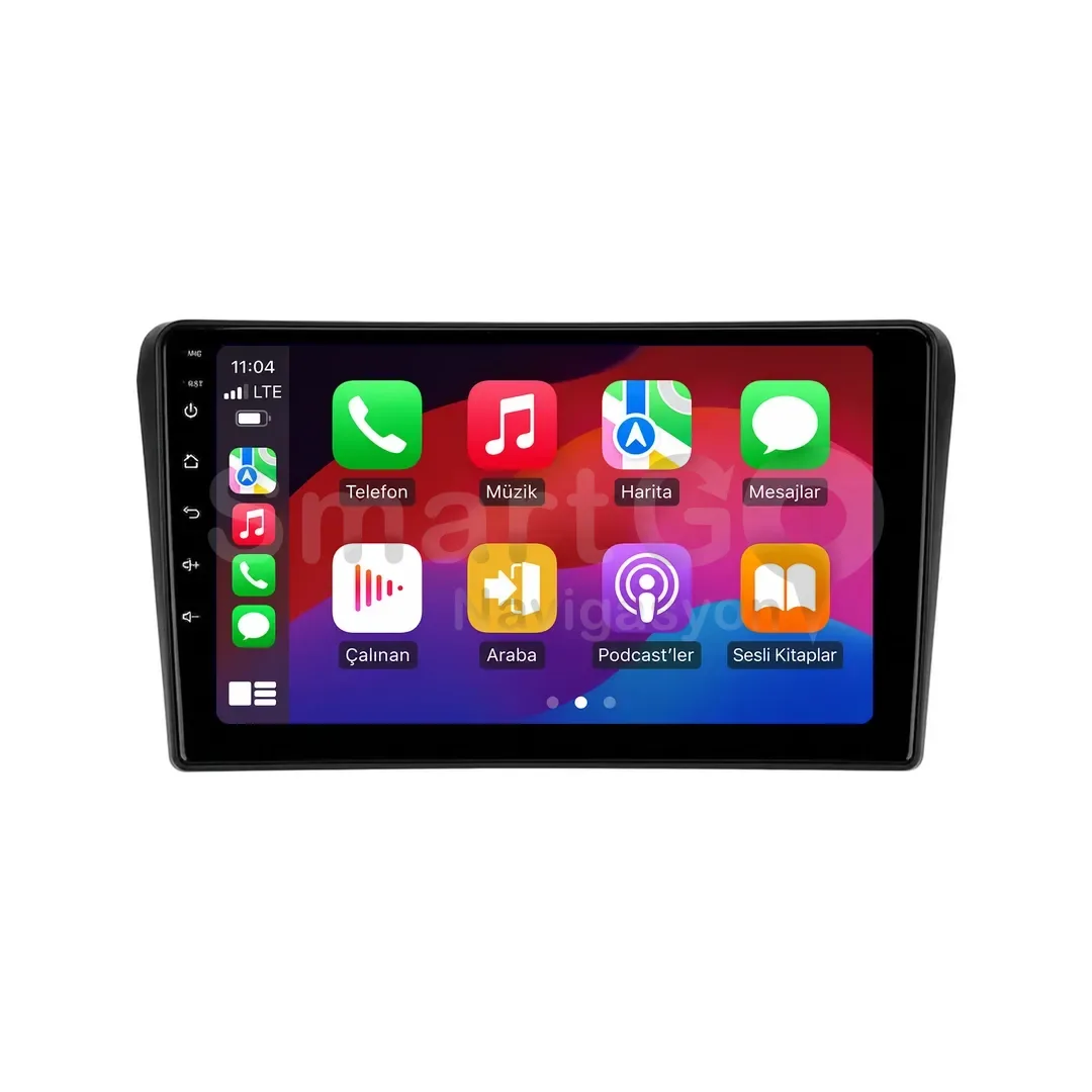 Toyota Avensis Android Siyah Multimedya Sistemi (2003-2009) - 9 İnç