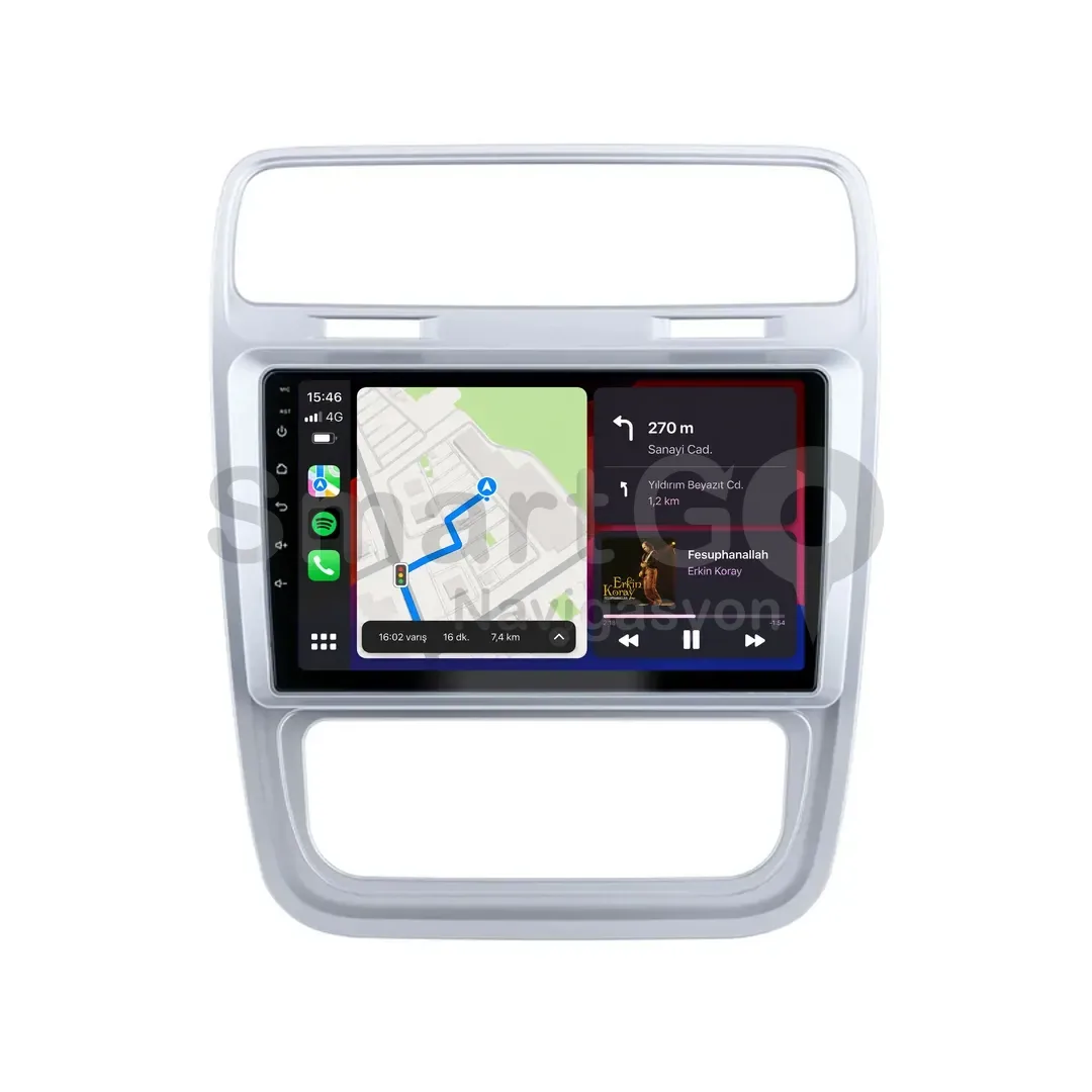 Volkswagen Scirocco Android Multimedya Sistemi (2014-2017) - Dijital 9 İnç