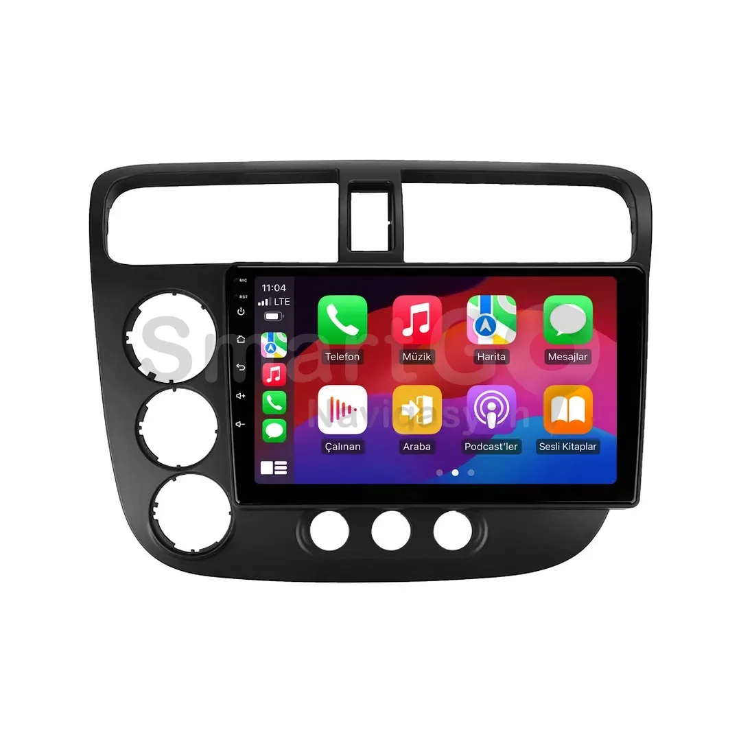 Honda Civic Android Multimedya Sistemi (2001-2006) - 9 İnç