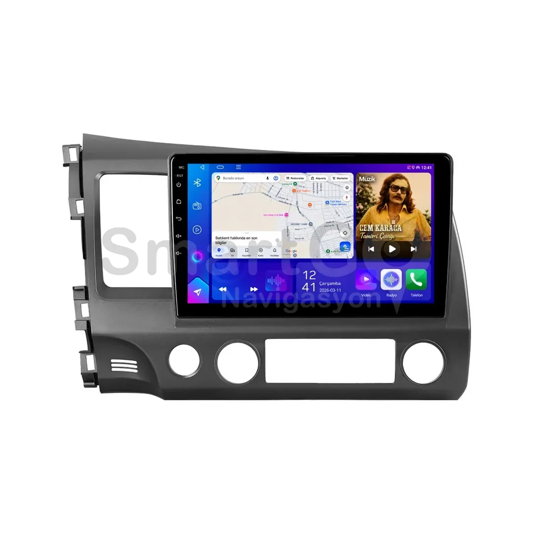 Honda Civic Android Multimedya Sistemi 10 İnç (2006-2012)