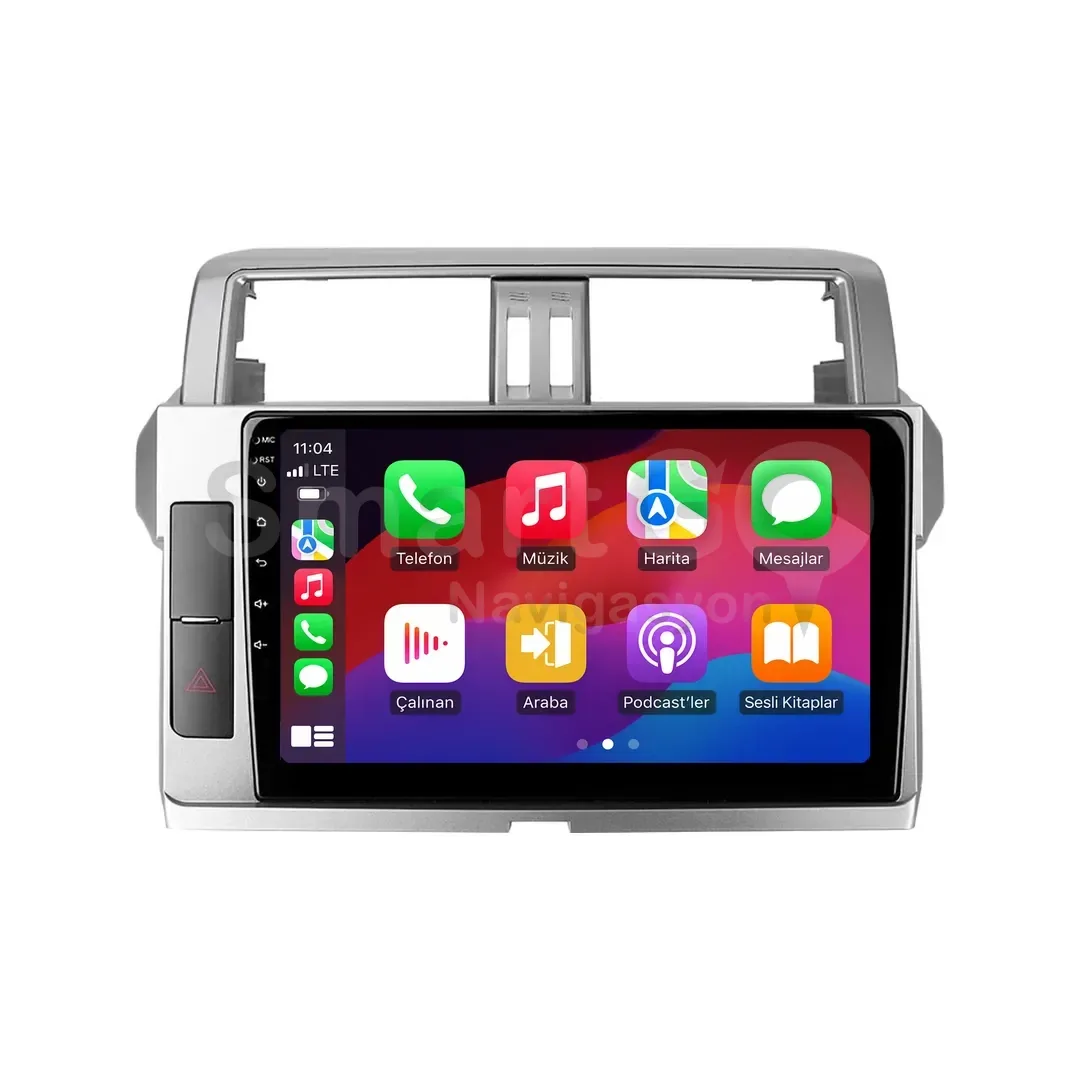 Toyota Land Cruiser Prado Android Multimedya Sistemi (2014-2018) - 10 İnç