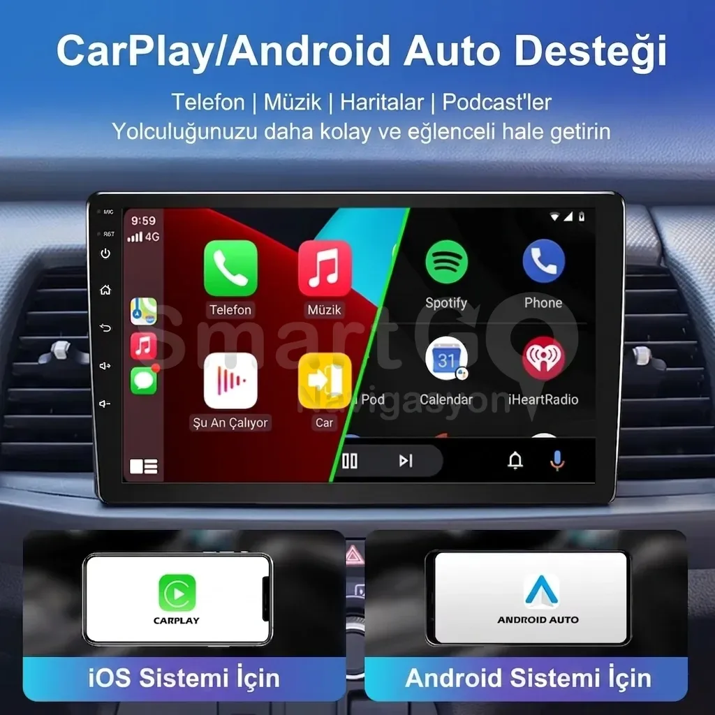 10 İnç Multimedya Ekran