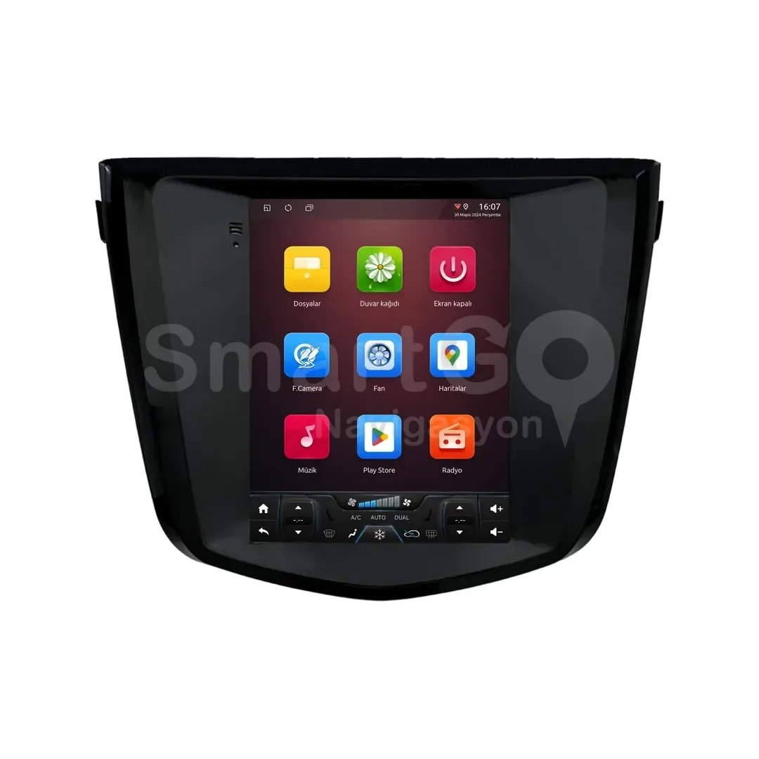 Nissan X-Trail Android Tesla Multimedya Sistemi (2014-2021) - Qashqai 9.7 İnç