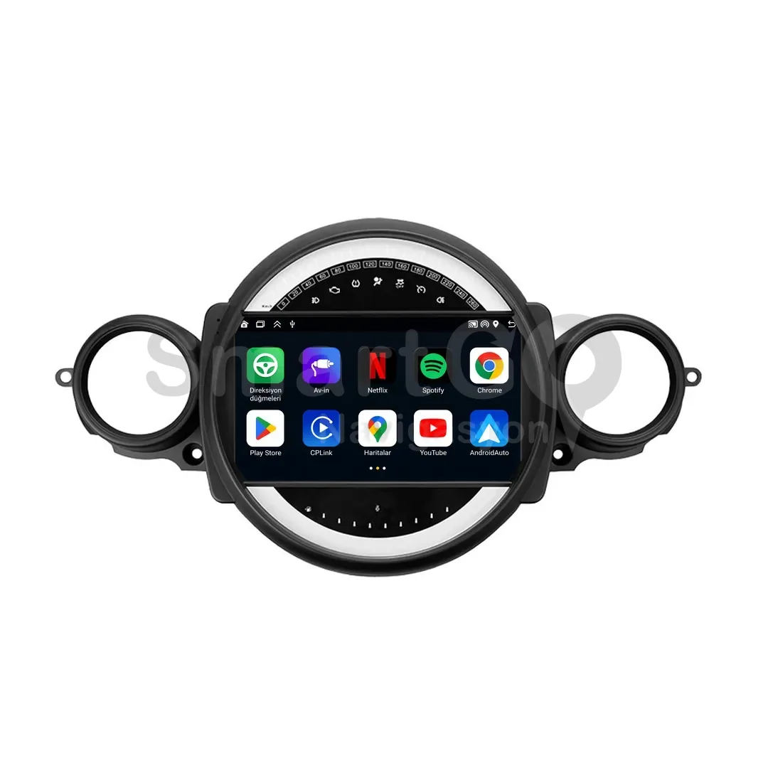 Mini Cooper Android Multimedya Sistemi (2007-2013) - 9 İnç