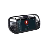 Fiat 500C OEM 7.0 İnç Android Multimedya 4+64 GB - Siyah Çerçeve