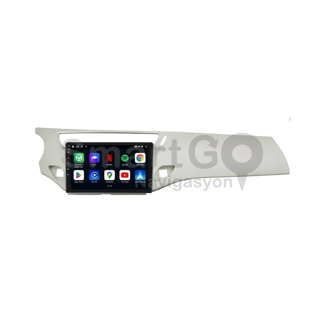Citroen C3 Android Multimedya Sistemi (2010-2015) - 9 İnç Beyaz