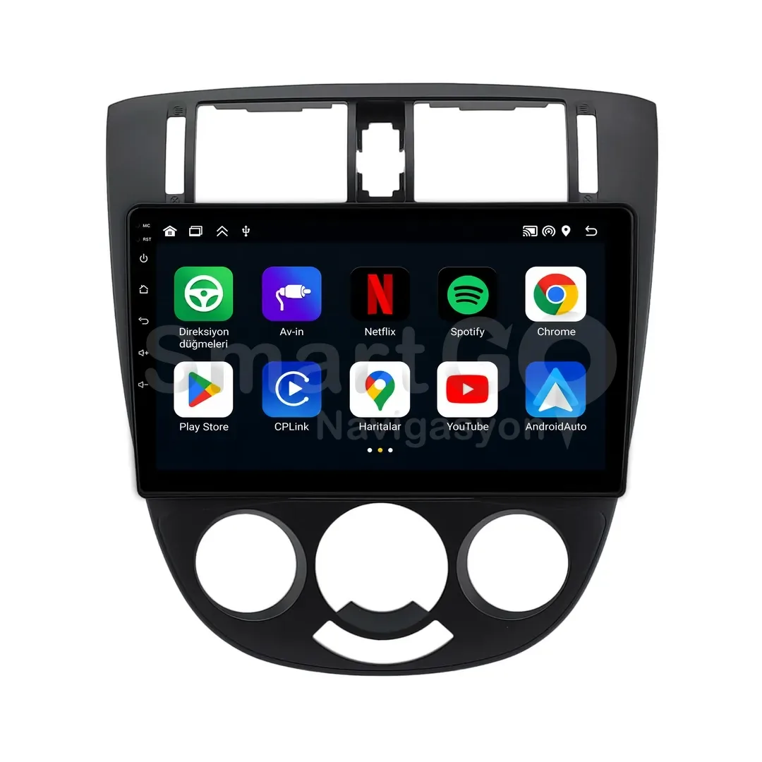 Chevrolet Lacetti Android Multimedya Sistemi (2004-2009) - 10 İnç