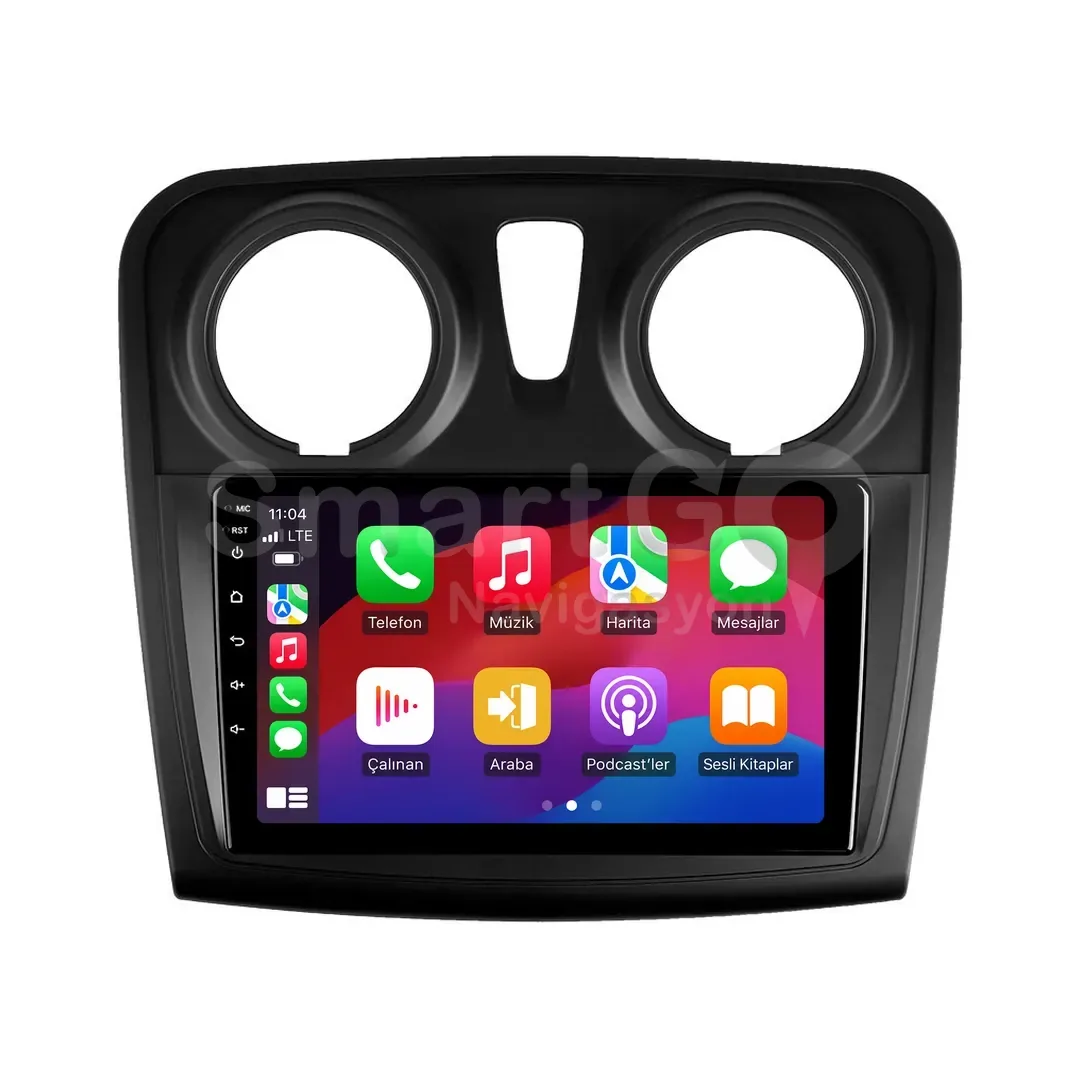 Dacia Sandero Android Multimedya Sistemi (2012-2021) - Logan 9 İnç