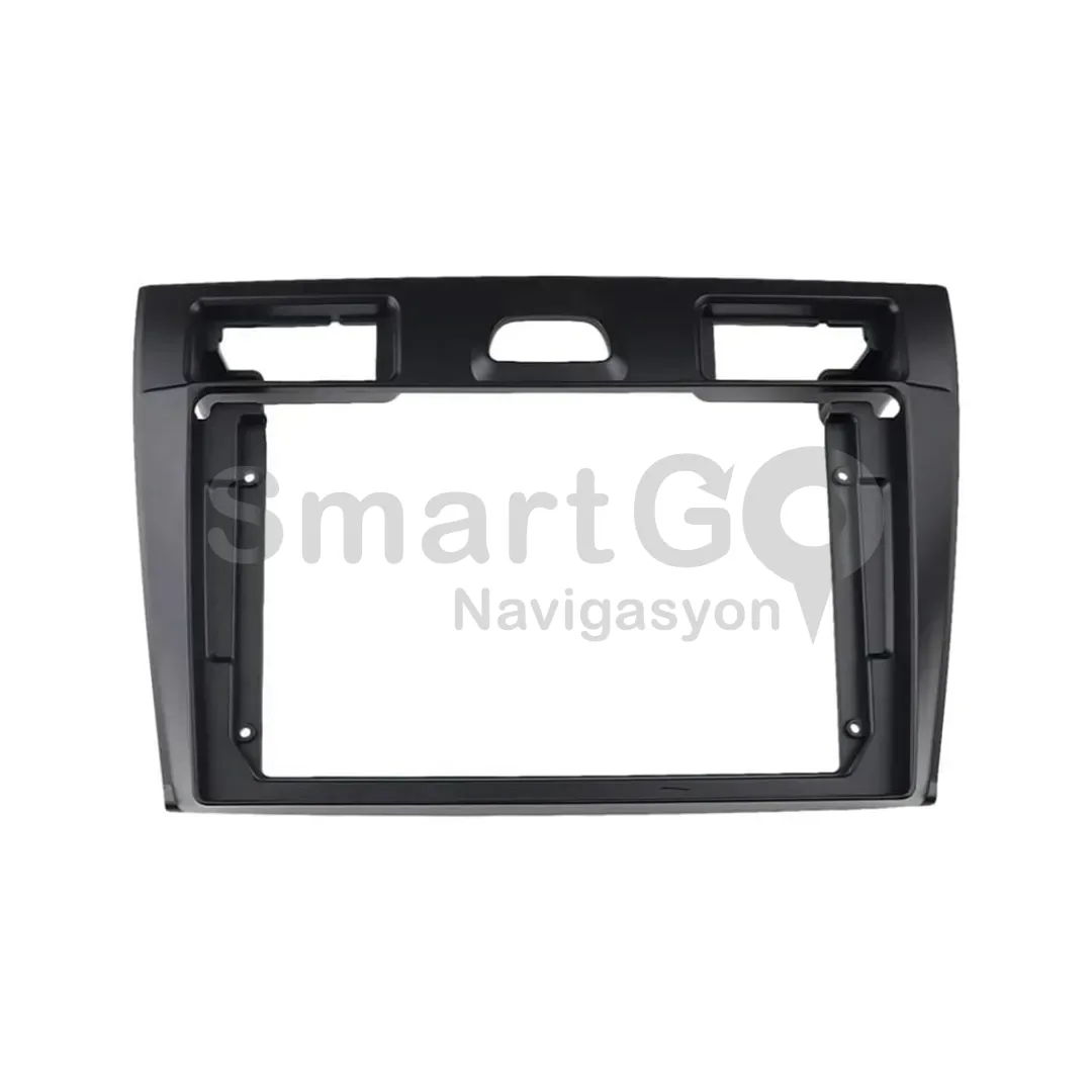 Ford Fiesta 9 İnç 2006-2009 Siyah Multimedya Çerçevesi