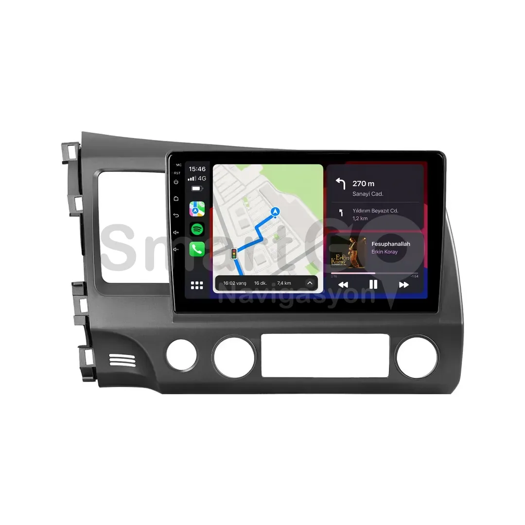 Honda Civic Android Multimedya Sistemi 10 İnç (2006-2012)