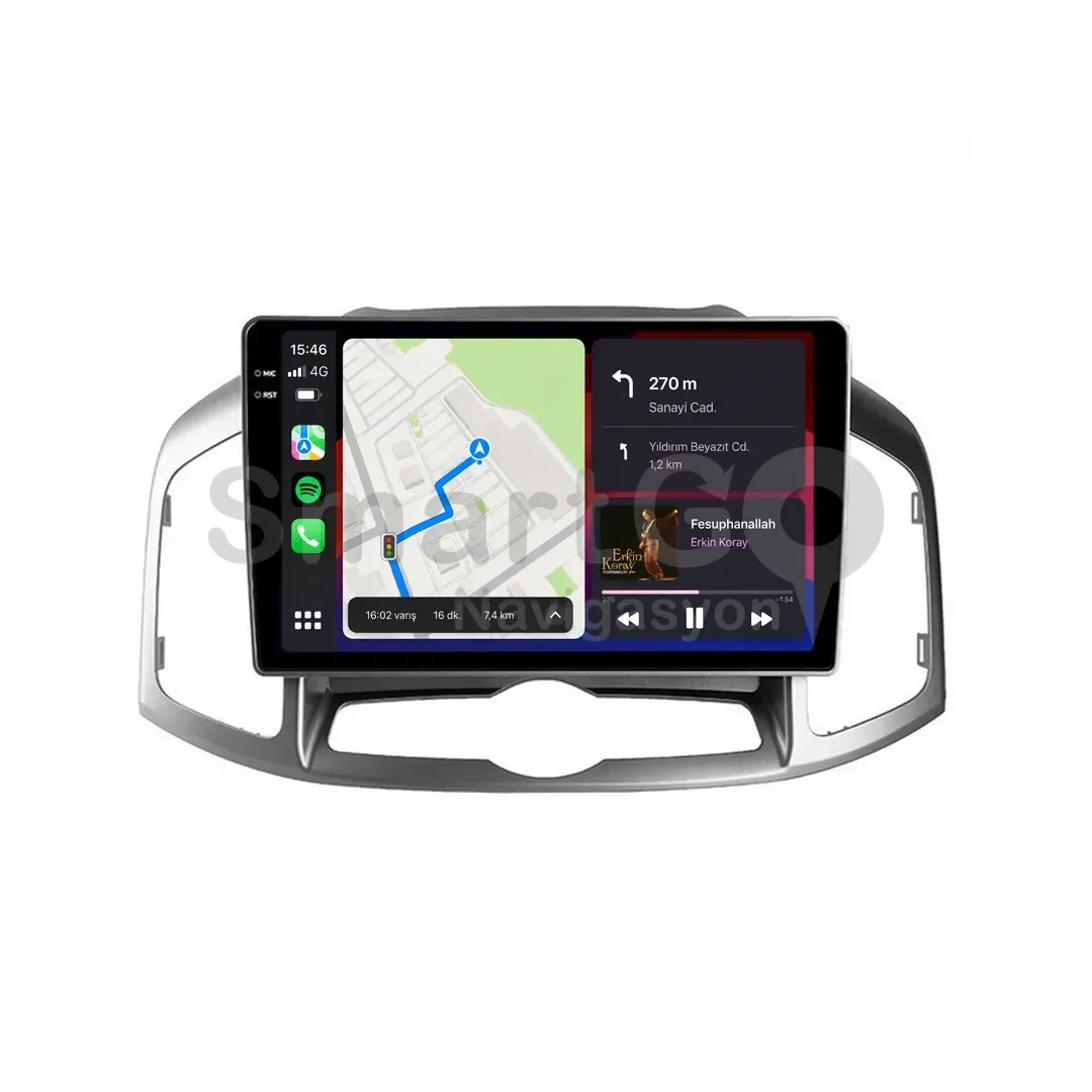 Chevrolet Captiva Android Multimedya Sistemi (2012-2013) - 10 İnç