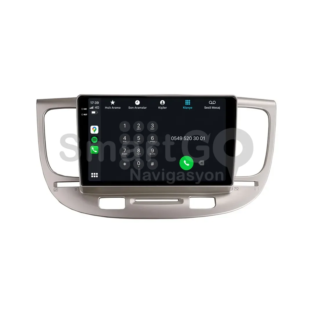 Kia Rio Android Multimedya Sistemi (2006-2011) - 9 İnç