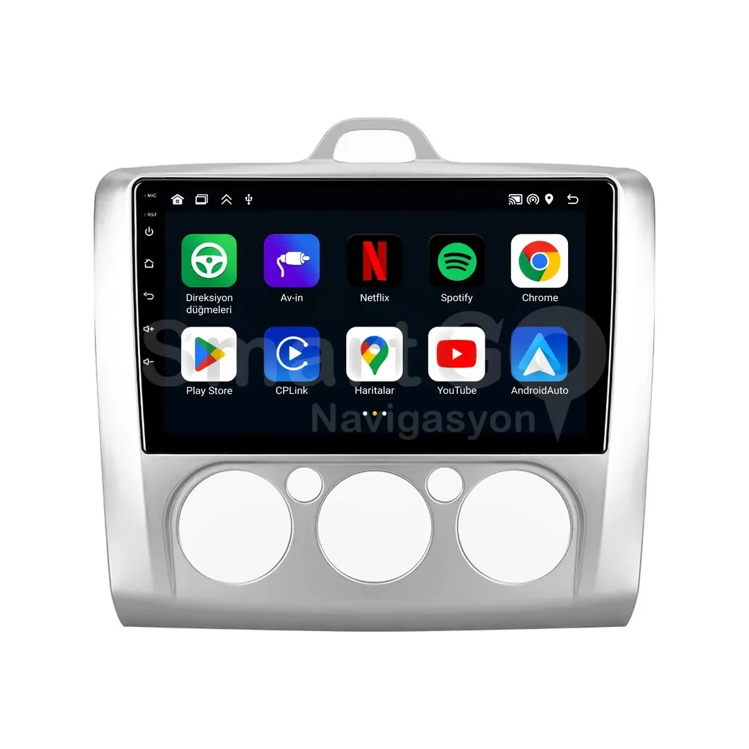 Ford Focus Android Multimedya Sistemi (2006-2011) - Manuel 9 İnç