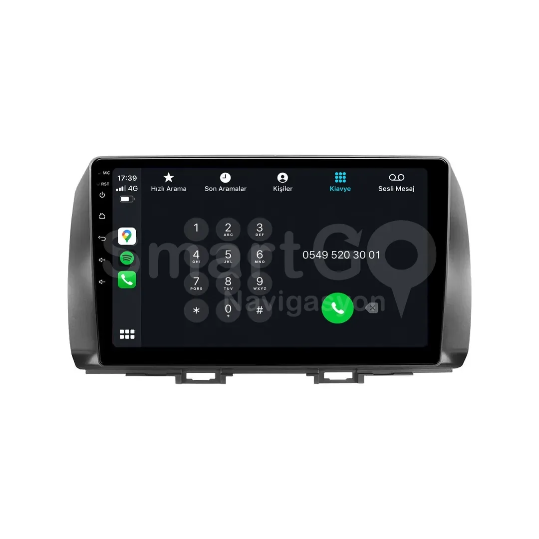 Daihatsu Materia Android Multimedya Sistemi (2007-2010) - 9 İnç