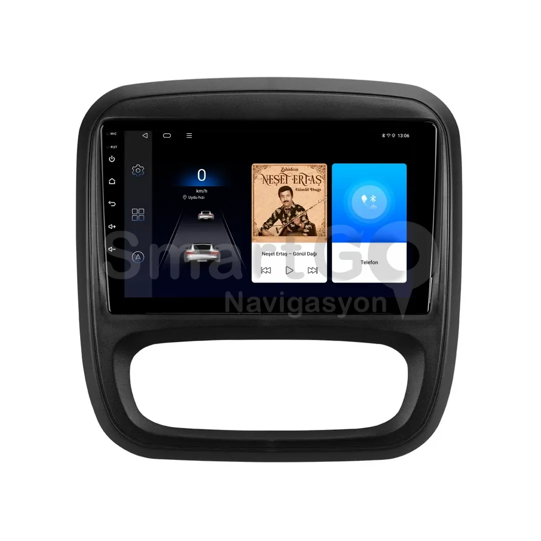 Renault Trafic Passenger Android Multimedya Sistemi (2015-2021) - 9 İnç