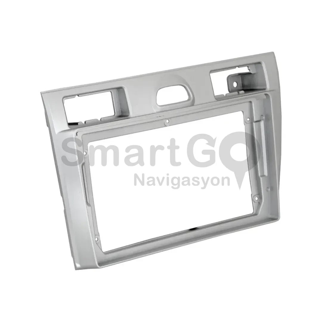 Ford Fiesta 9 İnç 2006-2009 Gri Multimedya Çerçevesi