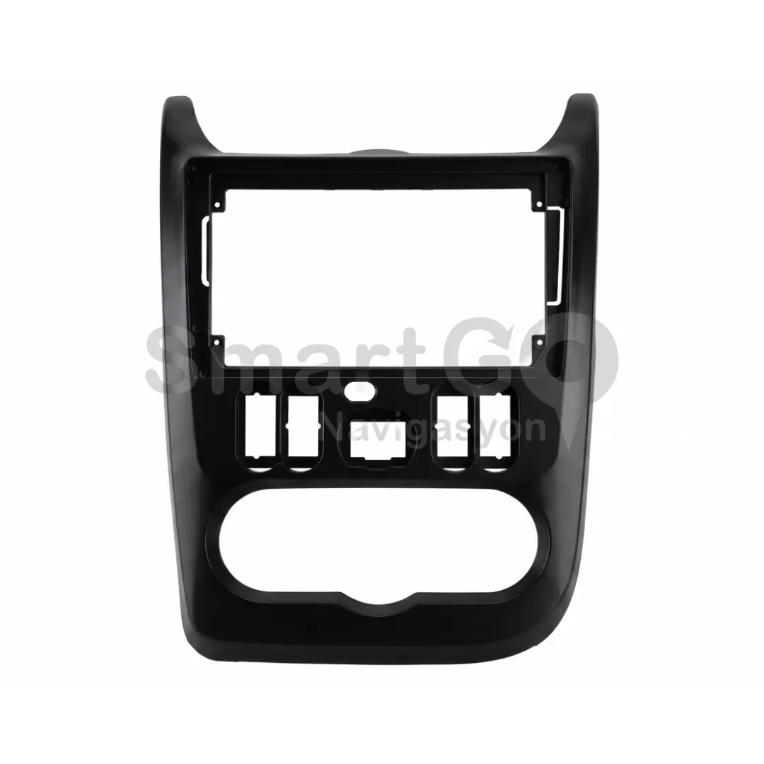 Dacia Duster 9 İnç 2010-2013 Siyah Multimedya Çerçevesi