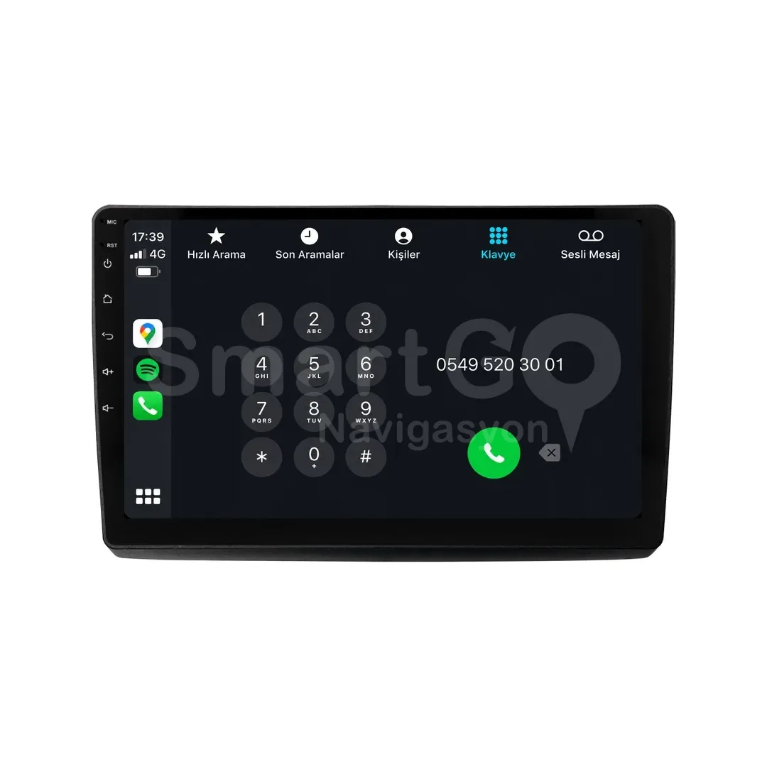 Renault Trafic Android Multimedya Sistemi (2004-2014) - Nissan Primastar 10 İnç 2009