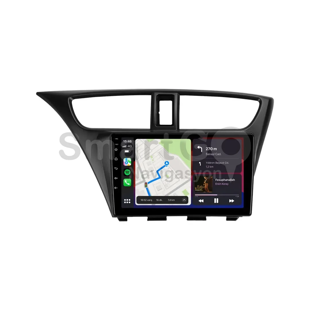 Honda Civic Android Multimedya Sistemi (2013-2016) - 9 İnç