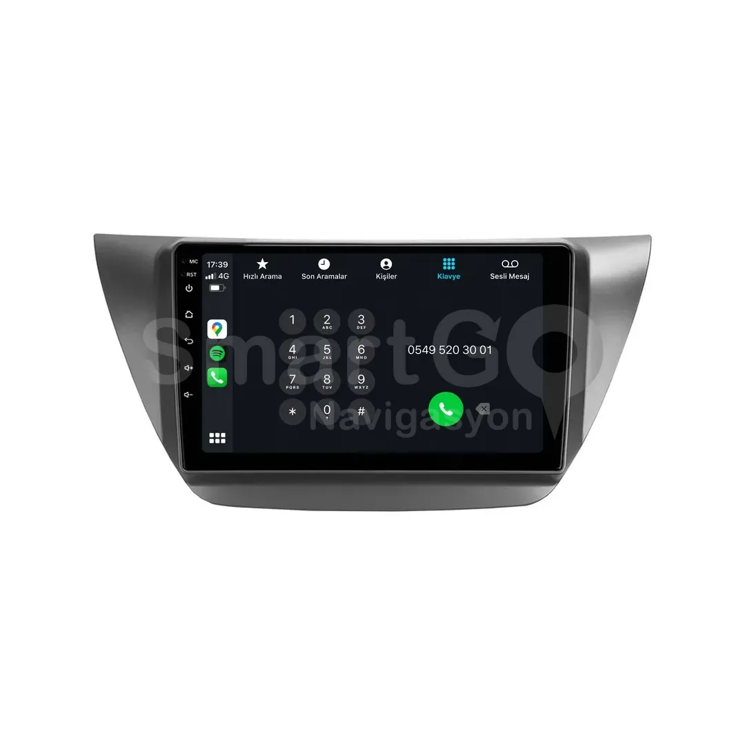 Mitsubishi Lancer Android Multimedya Sistemi (2004-2008) - 9 İnç