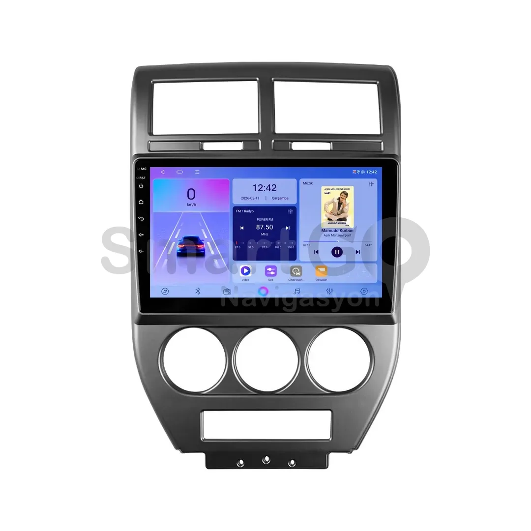 Dodge Caliber Android Multimedya Sistemi (2007-2009) - 10 İnç