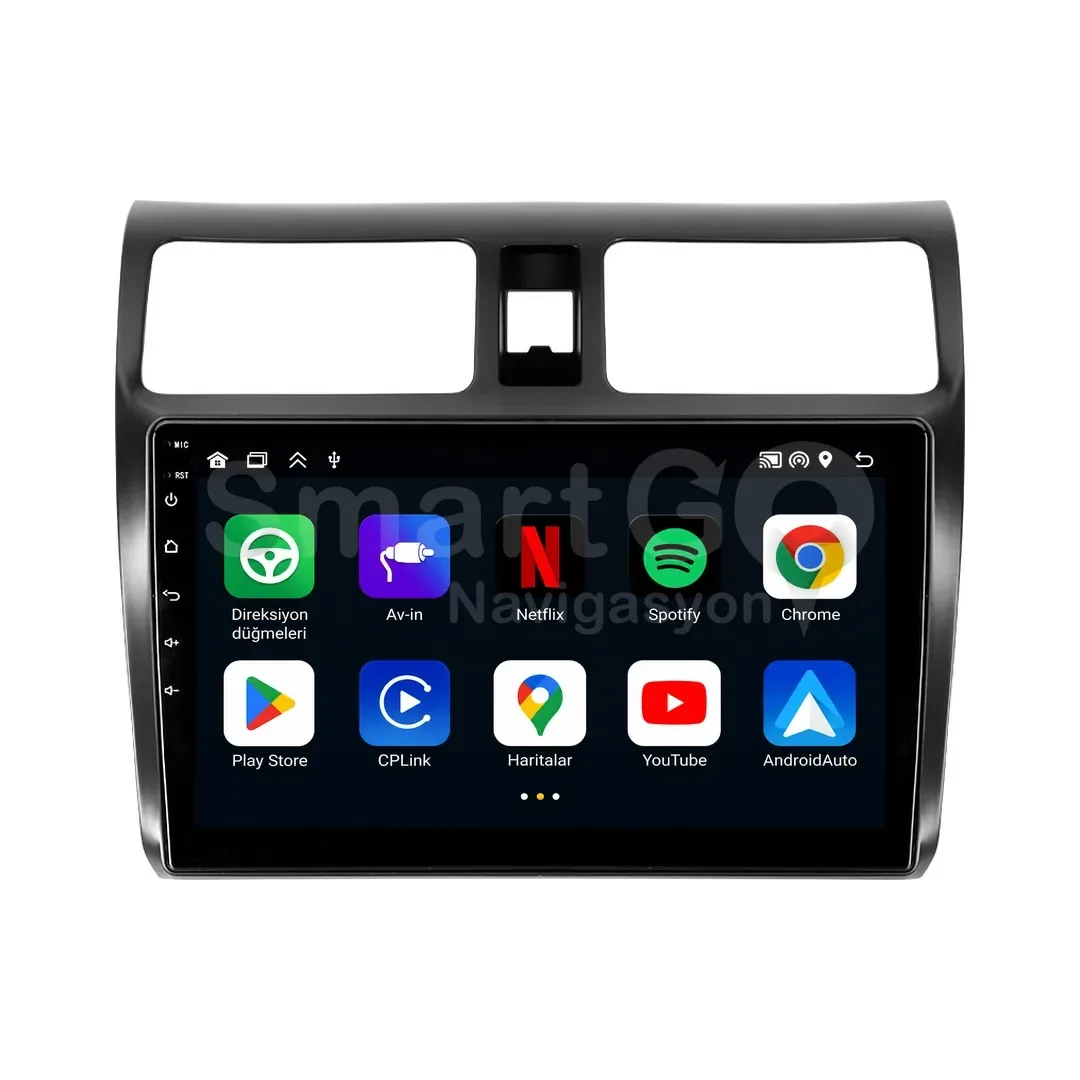 Suzuki Swift Android Multimedya Sistemi (2006-2011) - 10 İnç