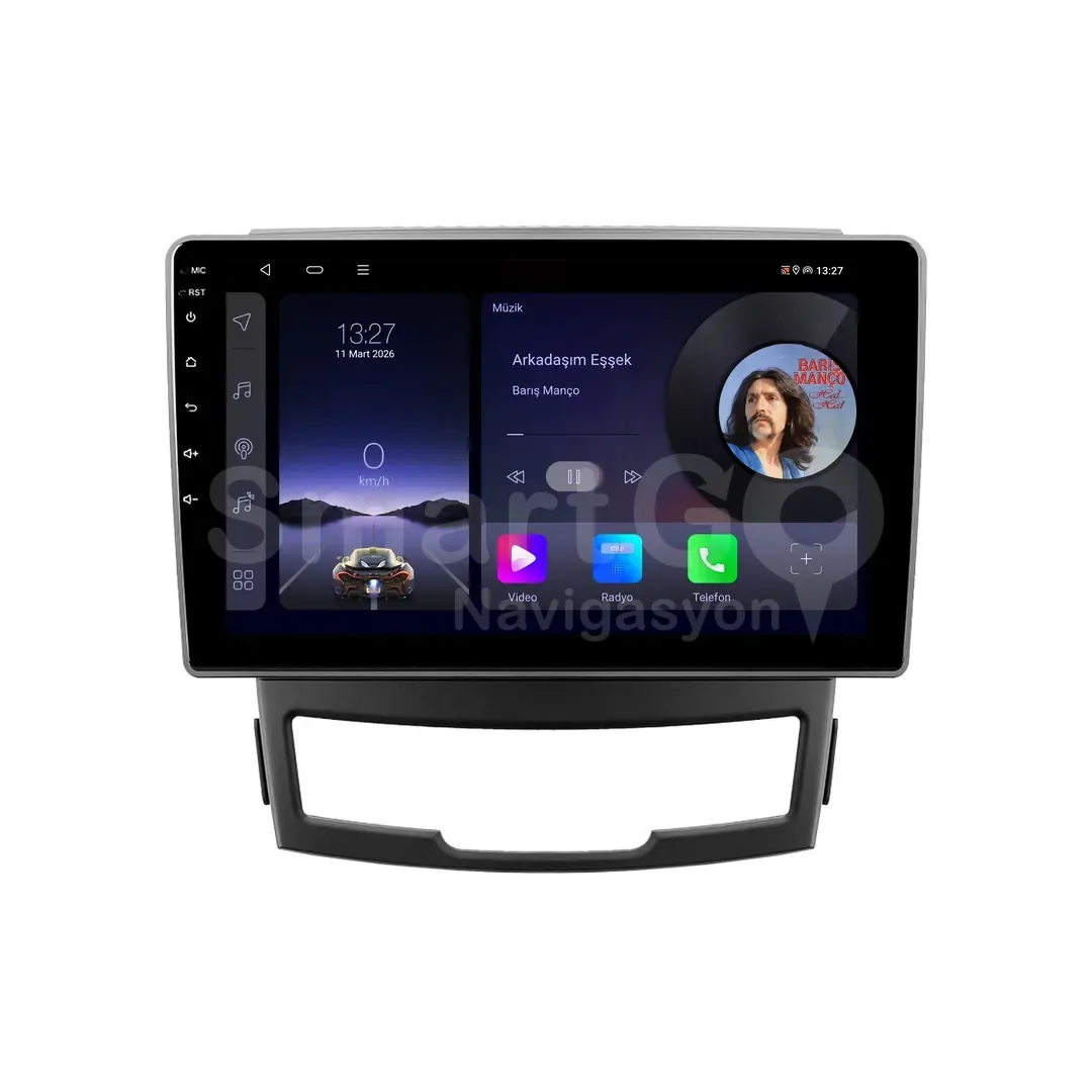 SsangYong Korando Android Multimedya Sistemi (2011-2013) - 9 İnç