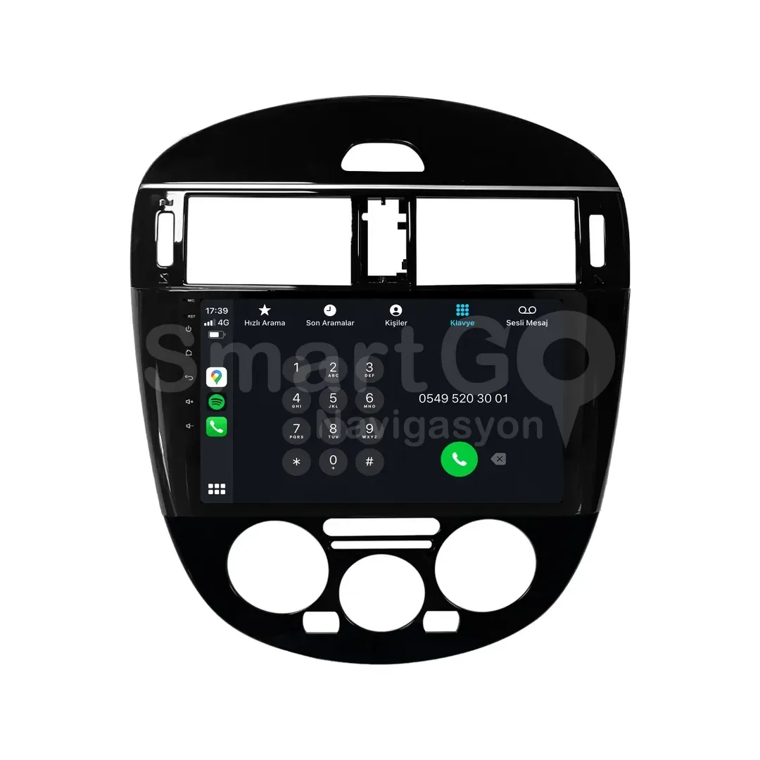 Nissan Pulsar Android Multimedya Sistemi (2016-2017) - Manuel 9 İnç