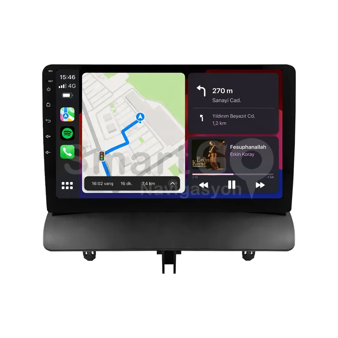Ford Tourneo Courier Android Multimedya Sistemi (2014-2023) - 9 İnç