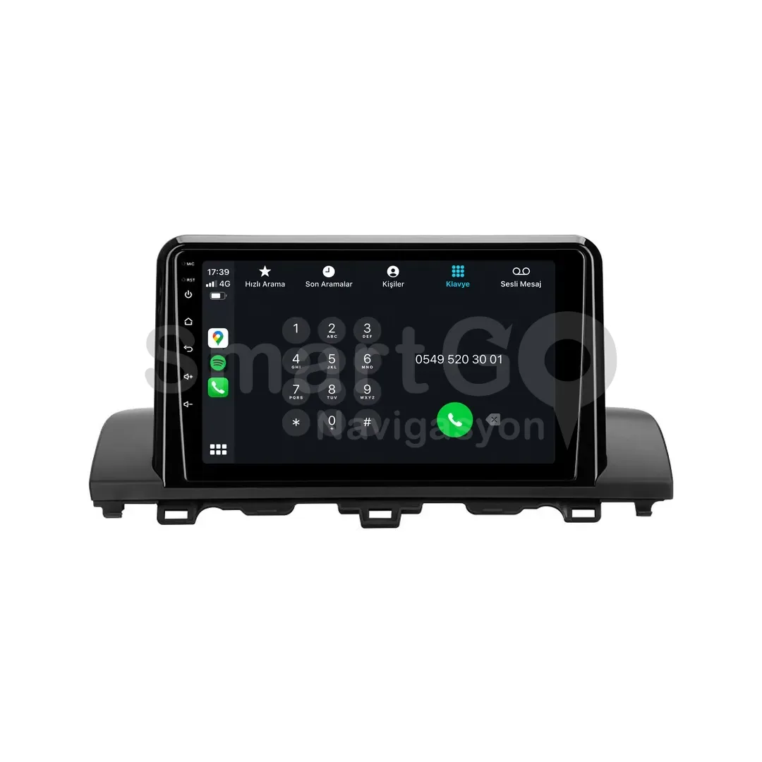 Honda Accord Android Multimedya Sistemi (2019-2023) - 9 İnç