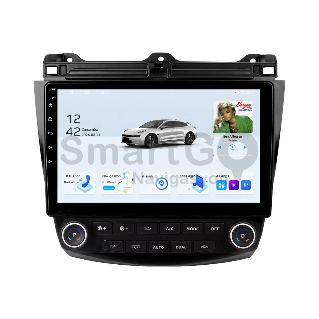 Honda Accord Android Multimedya Sistemi (2003-2008) - 10 İnç