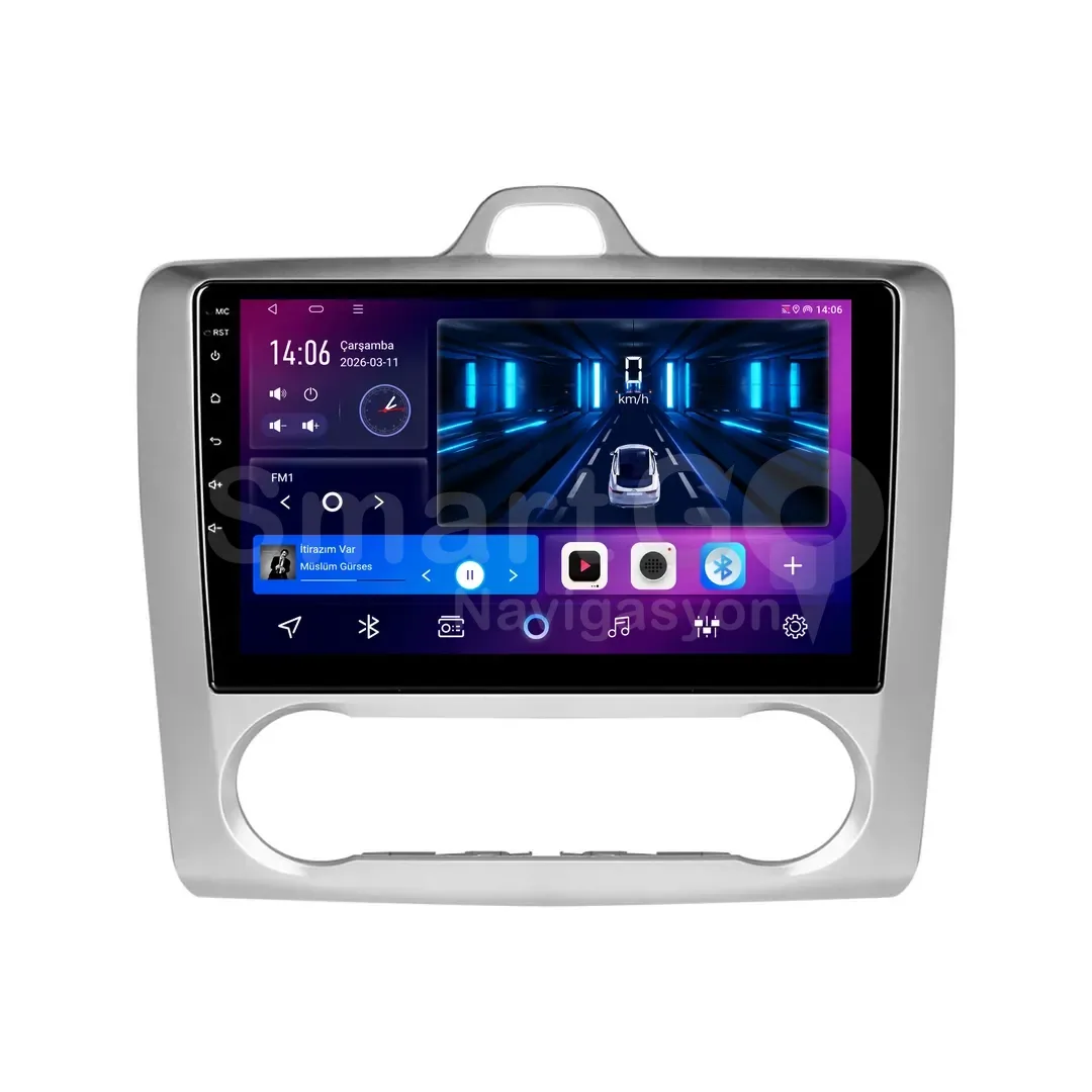 Ford Focus Android Multimedya Sistemi (2006-2011) - Dijital 9 İnç
