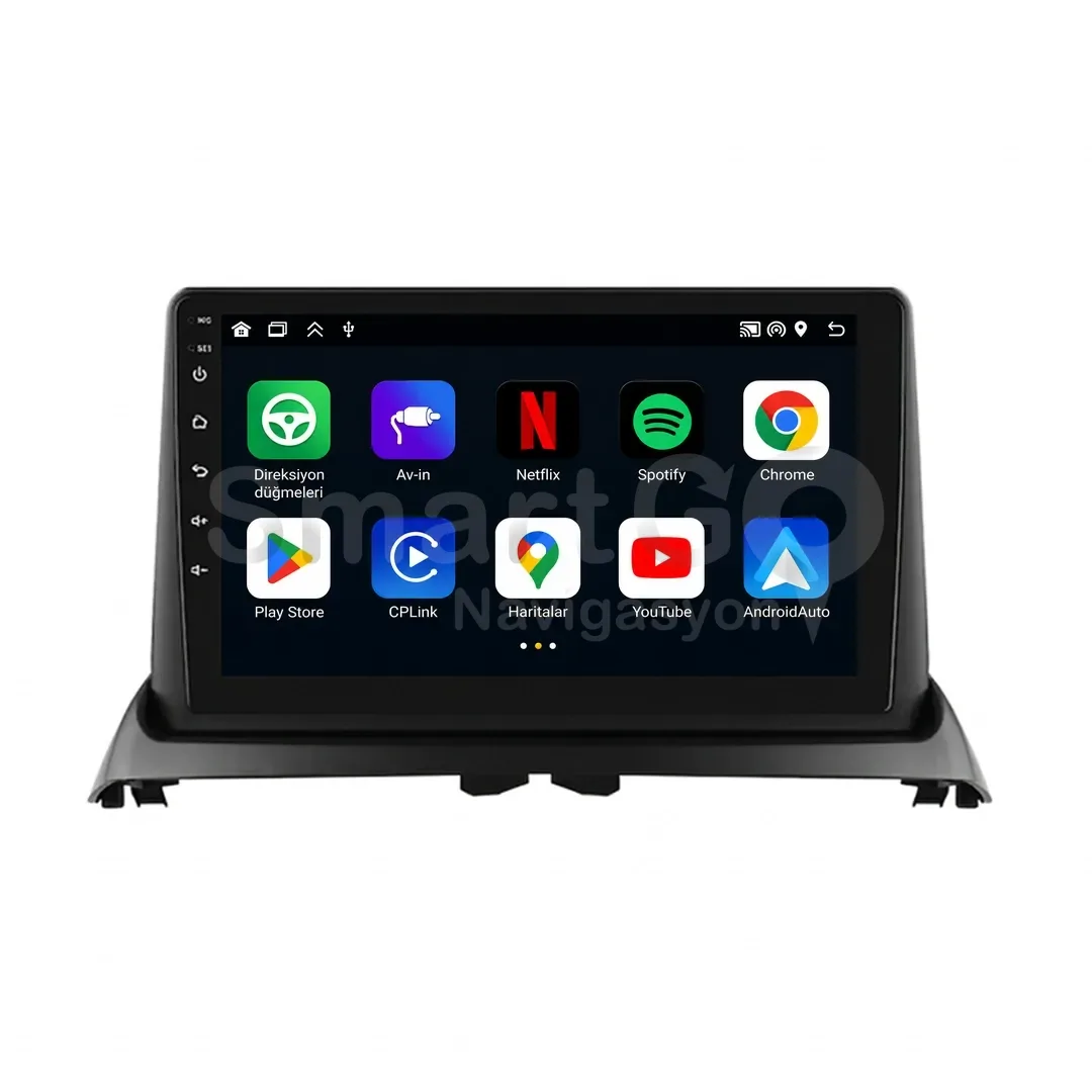 Renault Symbol Android Multimedya Sistemi (2002-2006) - Clio 9 İnç