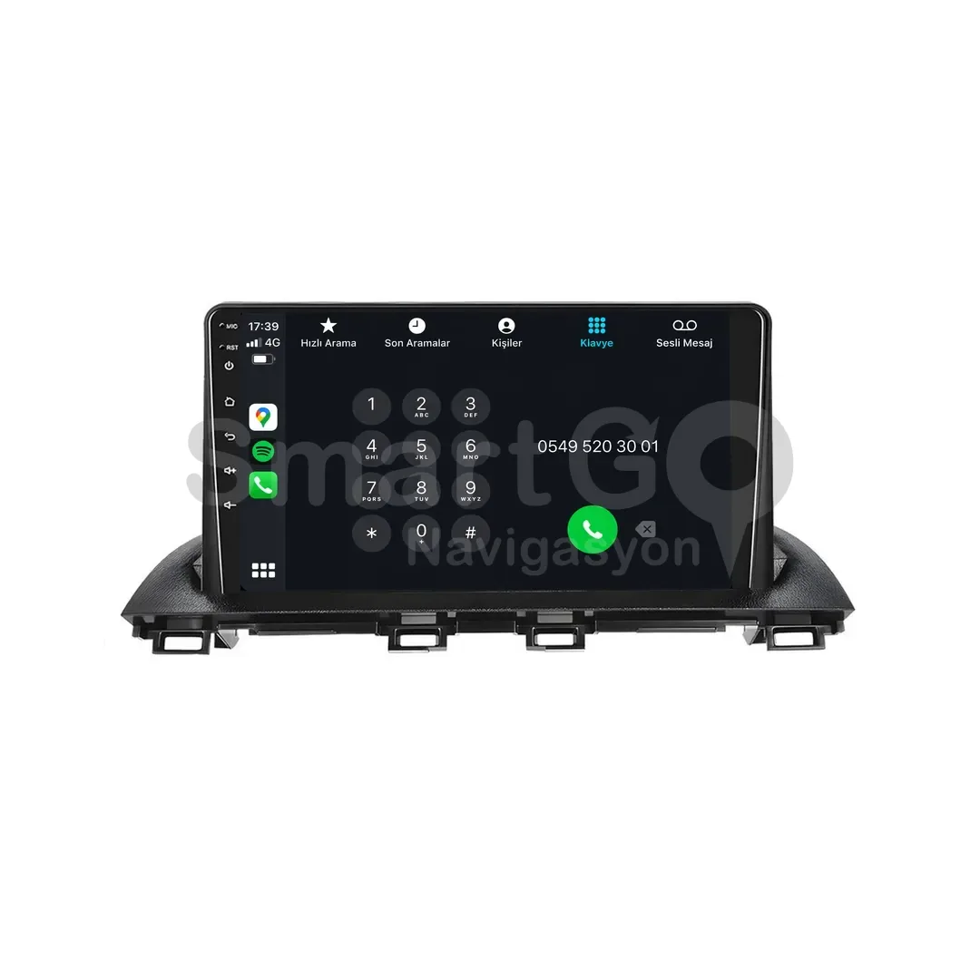 Mazda 3 Android Multimedya Sistemi (2014-2018) - 9 İnç