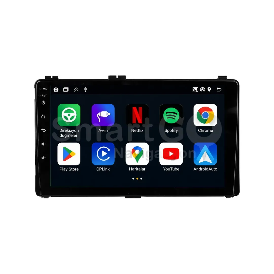 Toyota Auris Android Multimedya Sistemi (2015-2018) - 9 İnç