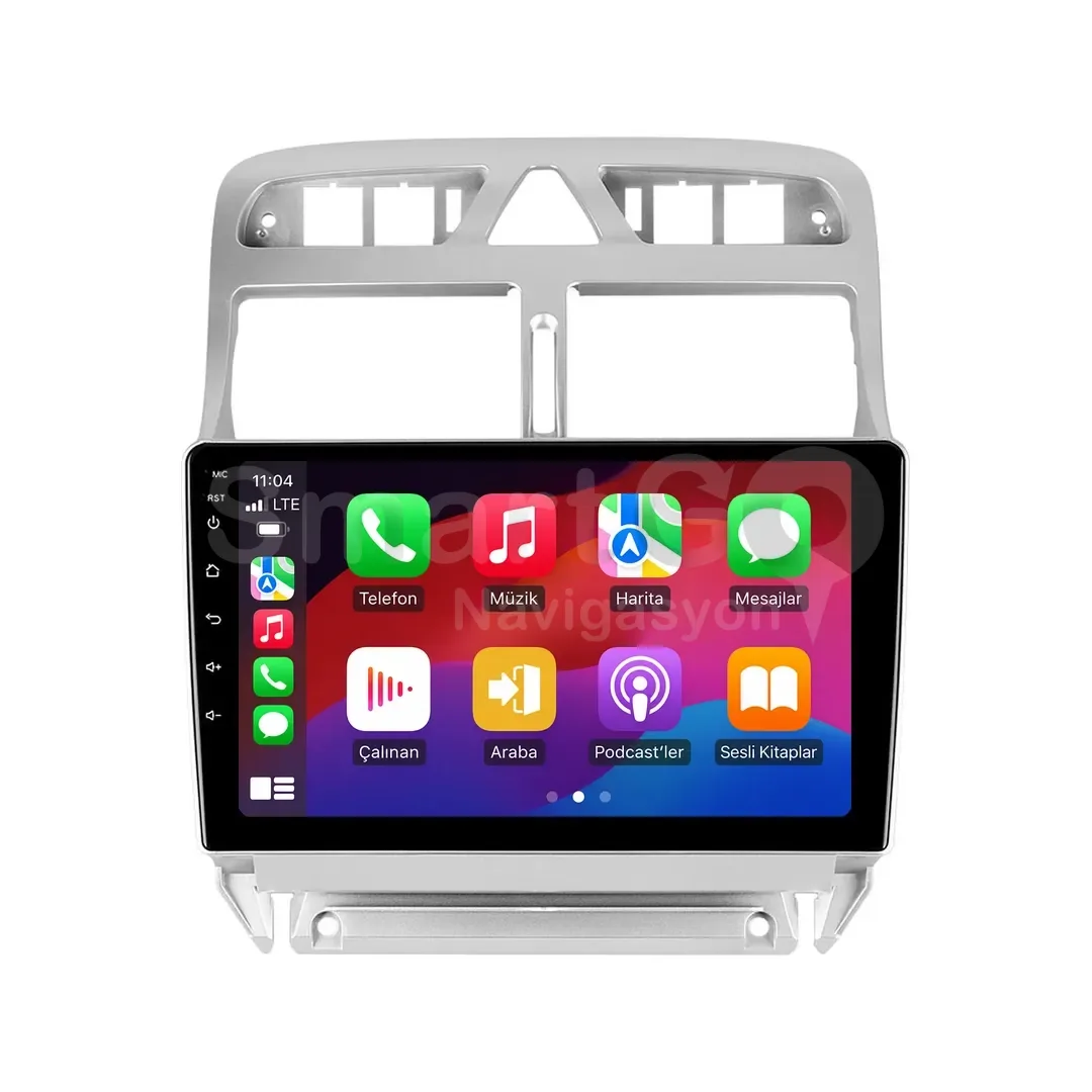 Peugeot 307 Android Multimedya Sistemi (2001-2008) - 9 İnç