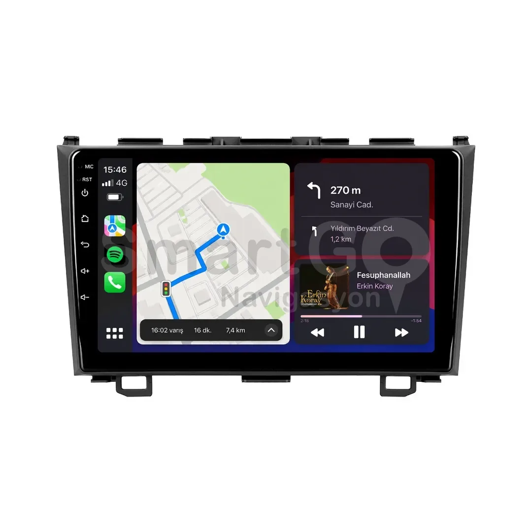 Honda CR-V Android Multimedya Sistemi (2007-2012) - 9 İnç