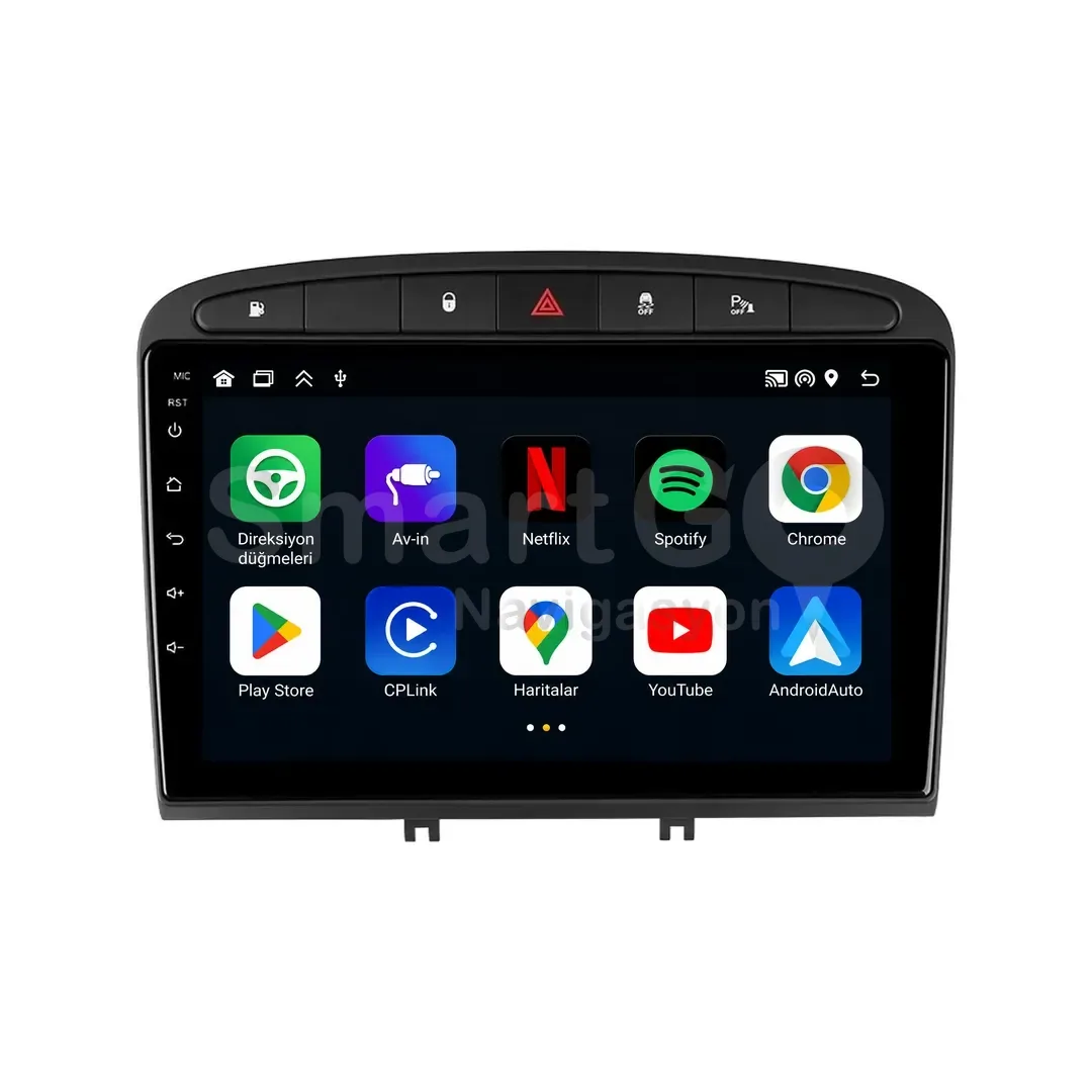 Peugeot RCZ Android Multimedya Sistemi (2011-2015) - 308 9 İnç