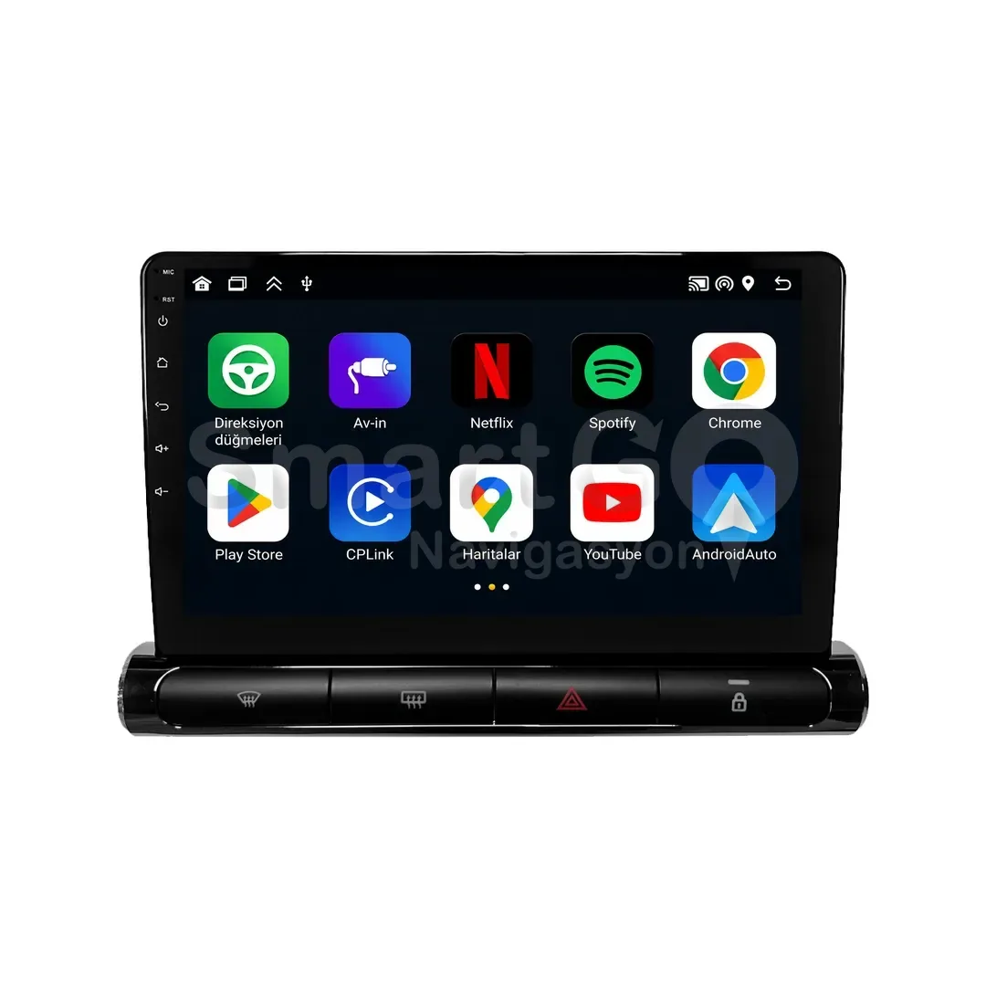 Citroen C3 Android Multimedya Sistemi (2016-2024) - Dolu Paket - 9 İnç